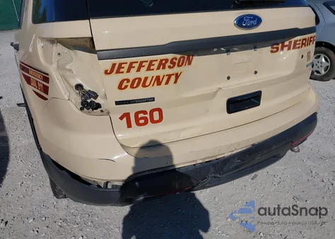 2015 Ford Police Interceptor from USA, damaged, VIN 1FM5K8AR6FGC17625